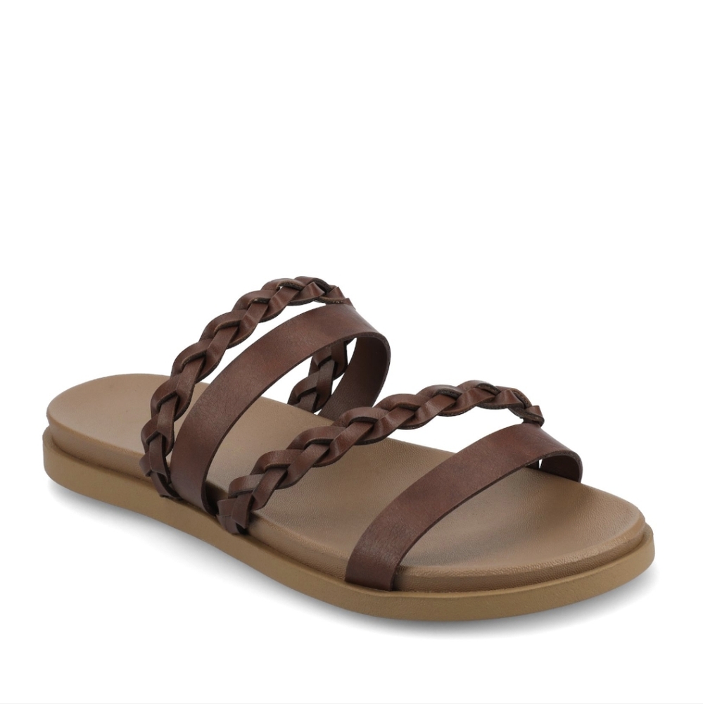 Women's Journee Collection Colette Slide Sandal Size 5.5